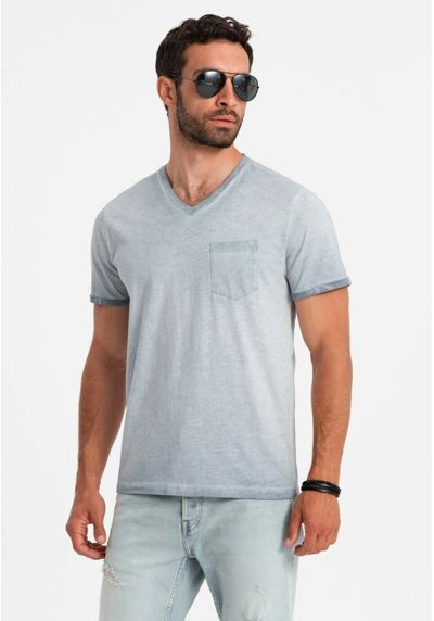 Футболка V-NECK WITH POCKET