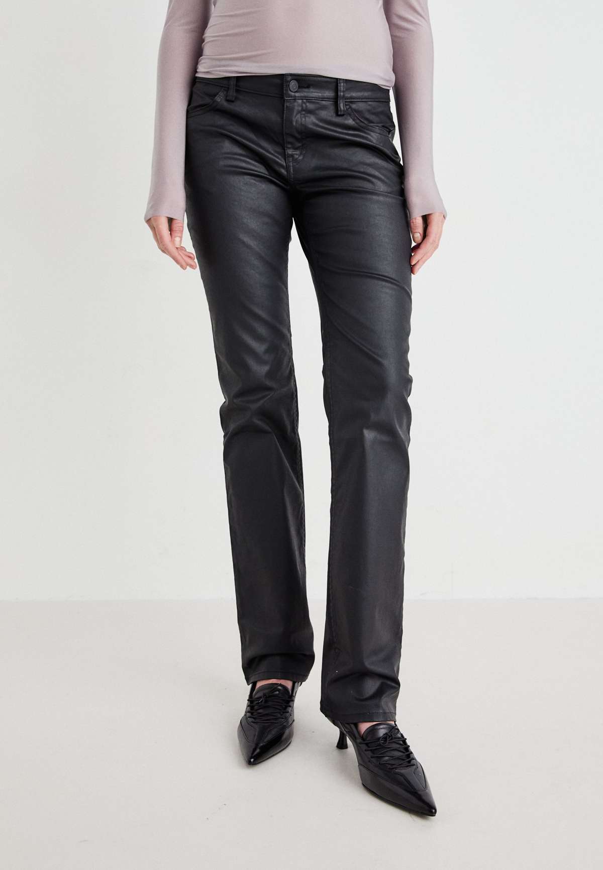 Брюки LANA COATED TROUSERS