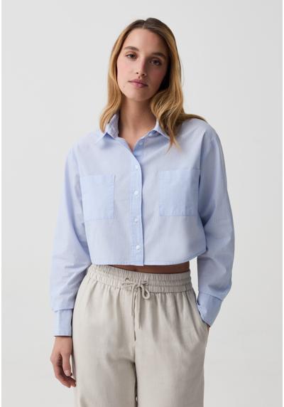 Блуза-рубашка WITH POCKETS