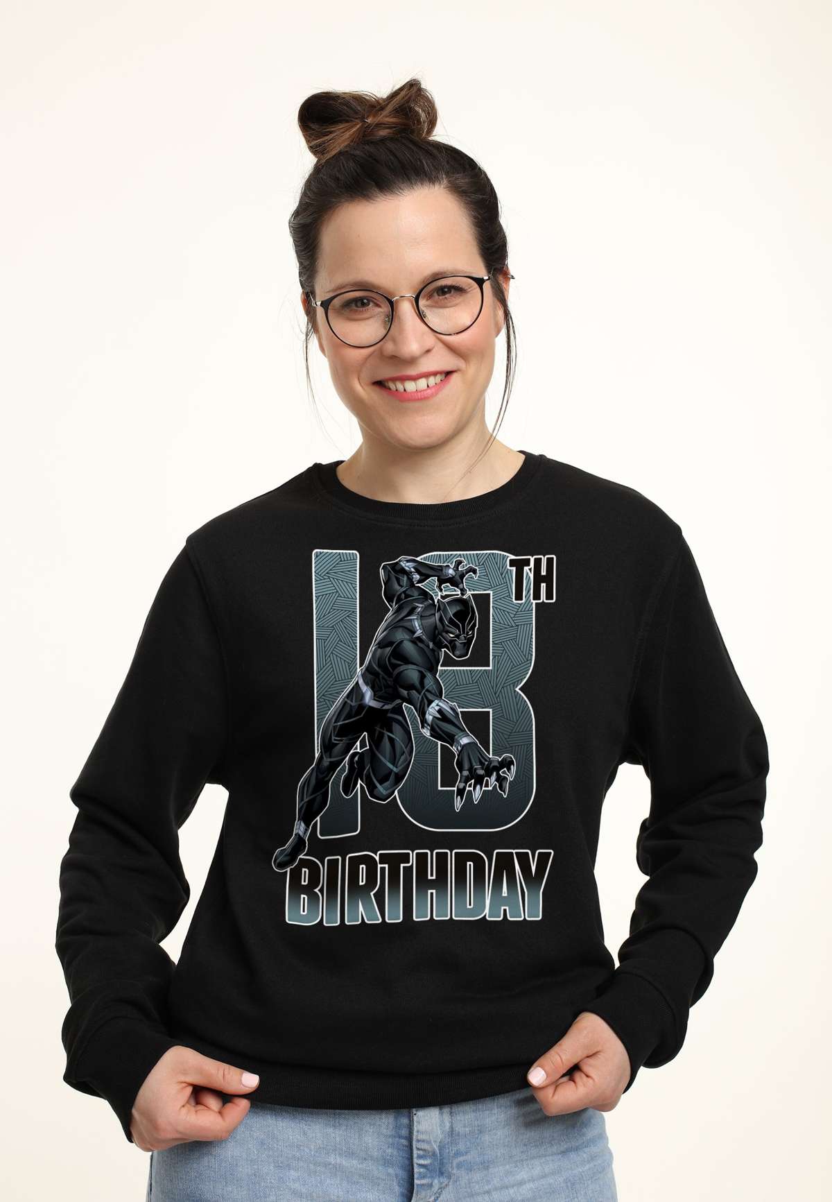 Кофта AVENGERS CLASSIC BLACK PANTHER 18TH BDAY