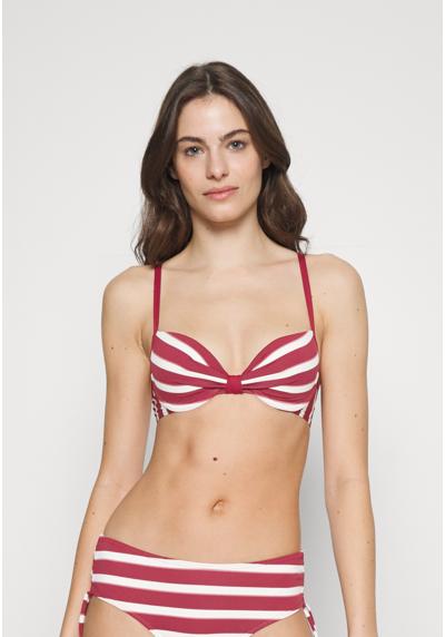 Бикини-топ BRELA BEACH PADDED PLUNGE BRA STRIPE