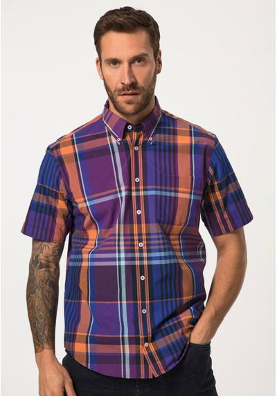 Рубашка CHECK SHORT SLEEVE BUTTON-DOWN COLLAR MODERN FIT