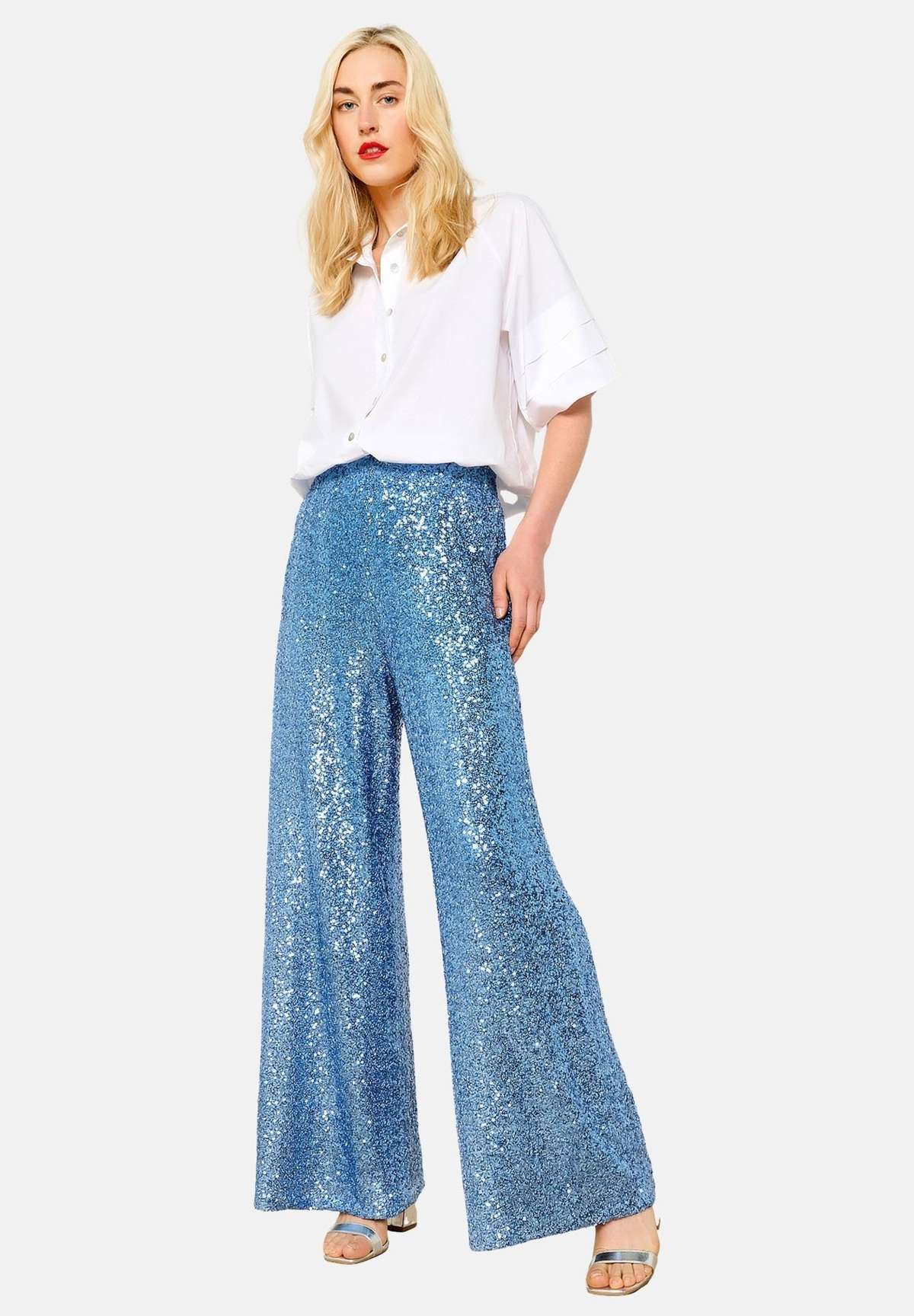 Брюки WITH SEQUINS