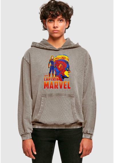 Пуловер CAPTAIN MARVEL CHARACTER ACID WASHED