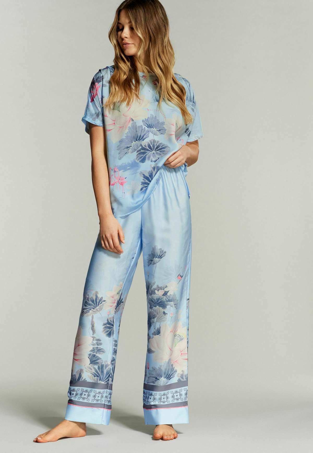 Ночное белье FLORAL REGULAR FIT SET