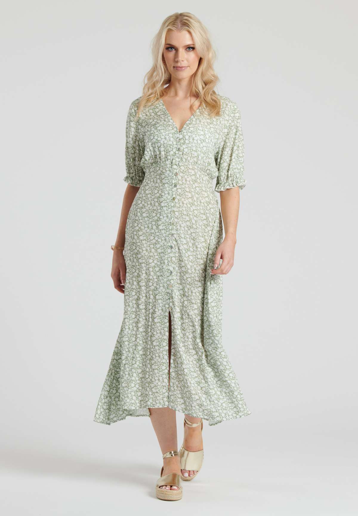 Платье-блузка FLORAL DRESS