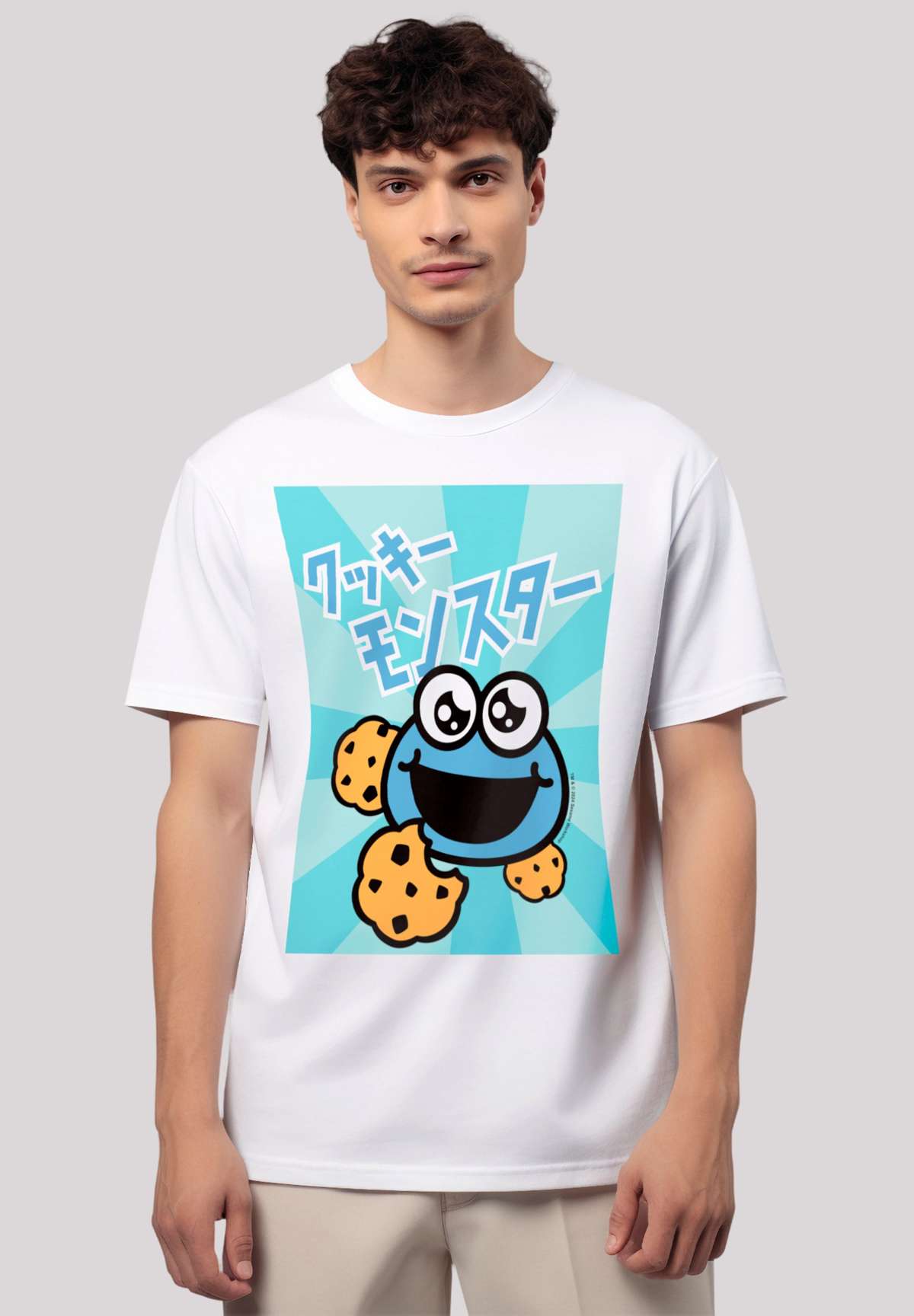 Футболка SESAMSTRASSE COOKIE MONSTER ANIME