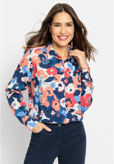 Блуза-рубашка MIT FLORALEM ALLOVER-PRINT
