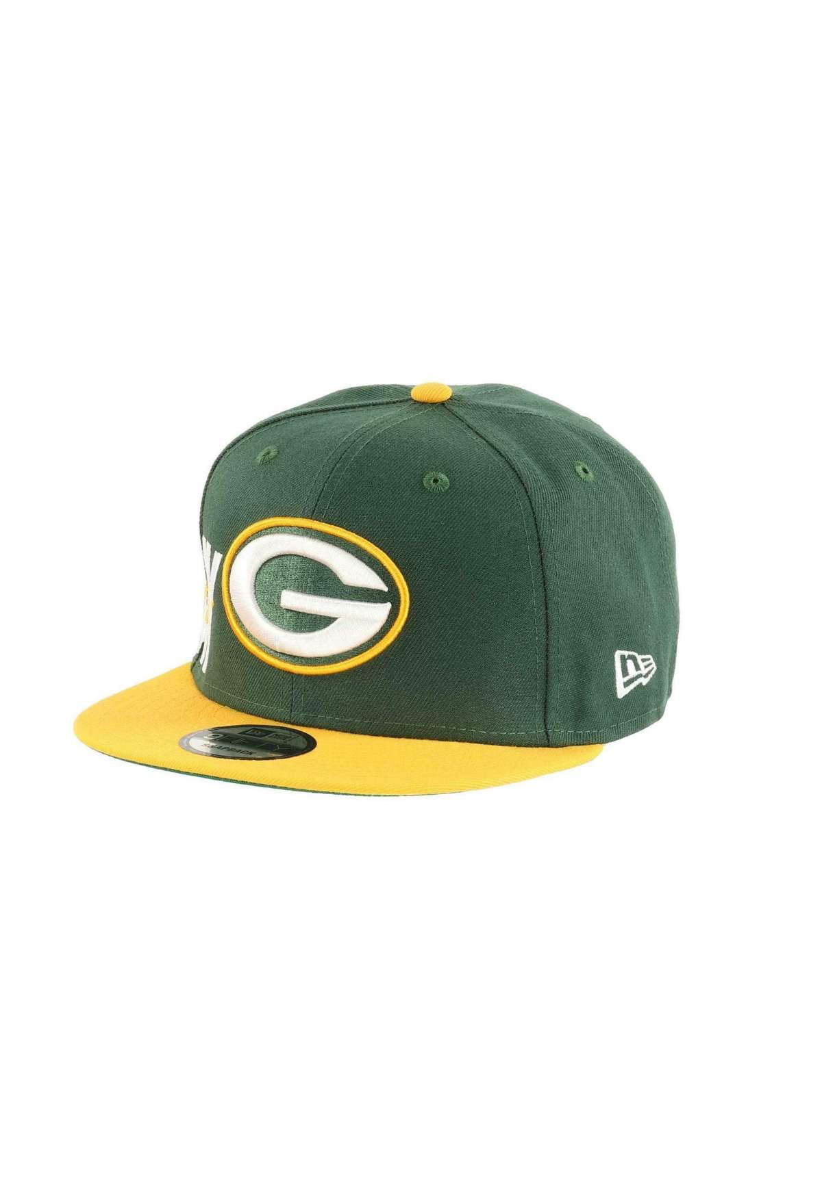 Кепка GREEN BAY PACKERS SIDEFONT GREEN / YELLOW 9FIFTY SNAPBACK