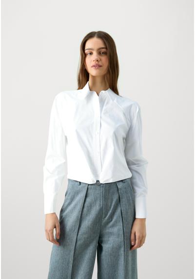 Блуза-рубашка CROPPED D RING SHIRT