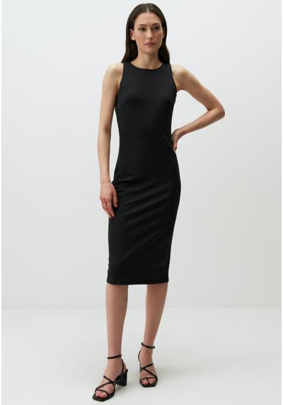 Платье-футляр CREW NECK SLEEVELESS BASIC MIDI