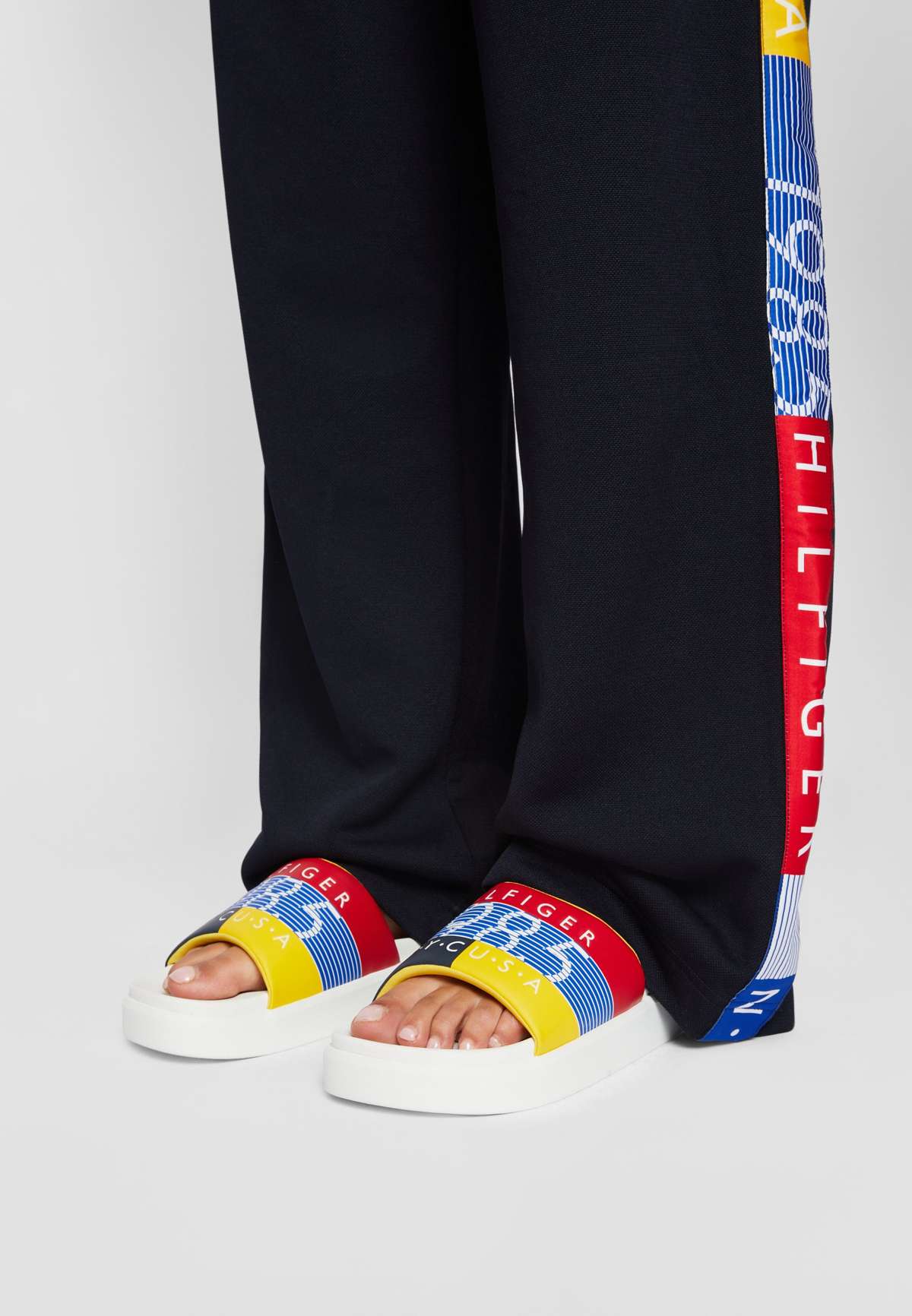 Босоножки EXCLUSIVE HILFIGER TEAM SLIDE