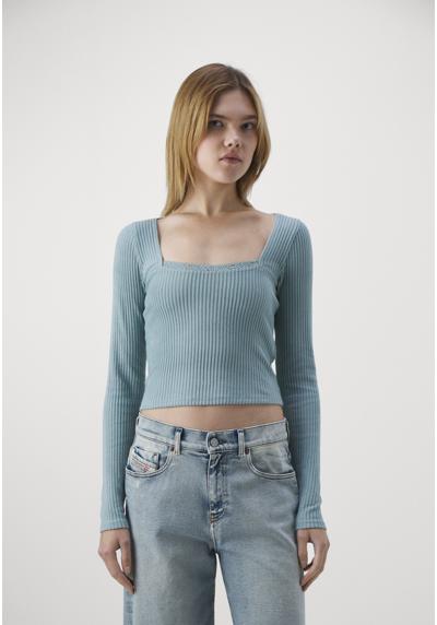 Кофта COZY RIBBED LACE TRIM SQUARE-NECK TOP