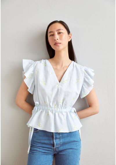 Блузка FRILL SLEEVE TOP