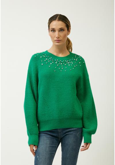 Пуловер EMBELLISHED CHUNKY KNIT