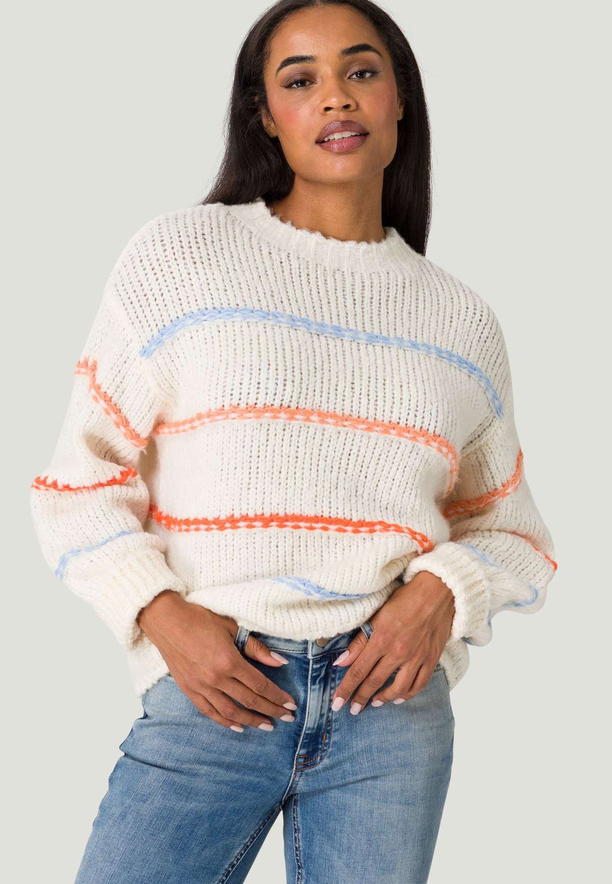 Пуловер MIT STREIFEN