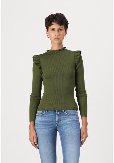 Пуловер ONLSIA SALLY RUFFLE PULLOVER