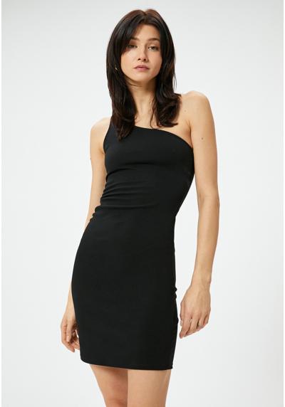 Платье-футляр SLIM FIT MINI ONE SHOULDER