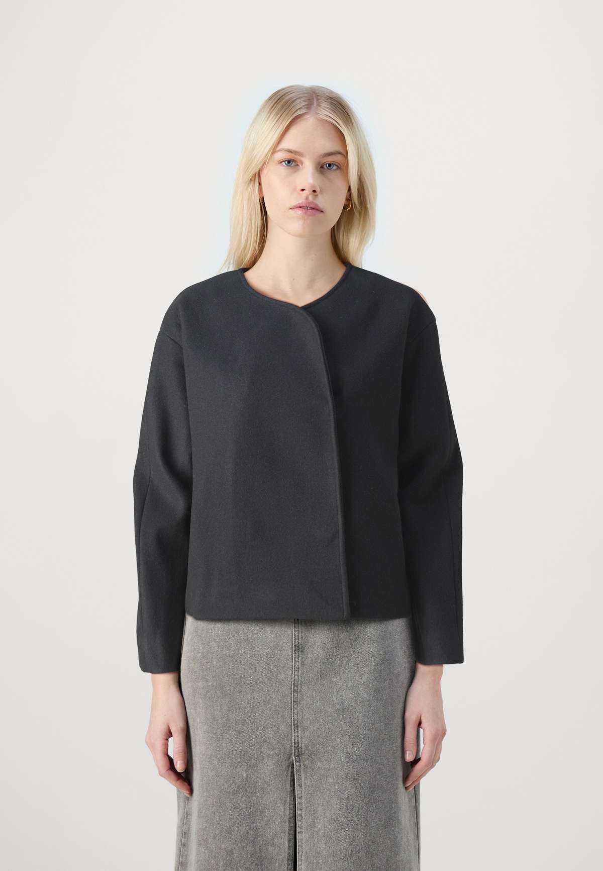 Куртка ROUND NECK SHORT JACKET