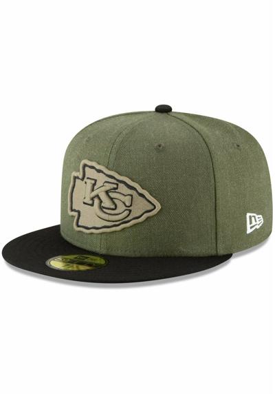 Кепка BAY PACKERS ON FIELD 2018 SALUTE TO SERVICE 59FIFTY